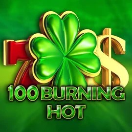 100 Burning Hot logo by Amusnet Interactive at Roostino Casino