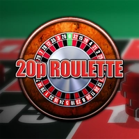 20p roulette slot logo by Inspired Gaming at Roostino Casino