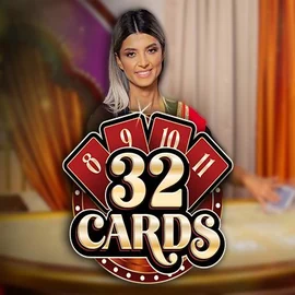 32 Cards logo by Ezugi at Roostino Casino