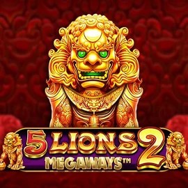 5 Lions Megaways 2 slot icon by Pragmatic Play, available at Roostino Casino