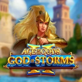Age Of The Gods: God Of Storms 2 game by Playtech – logo hosted on Roostino Casino