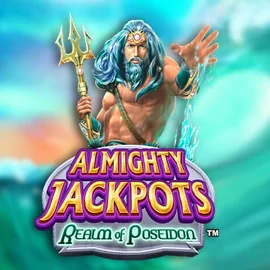 Almighty Jackpots – Realm of Poseidon slot icon by Novomatic, available at Roostino Casino