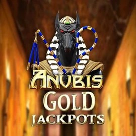 Anubis Gold Jackpots slot visual from Inspired Gaming available on roostinocasinoo.com