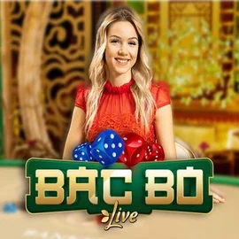 Bac Bo online game logo by Evolution on roostinocasinoo.com