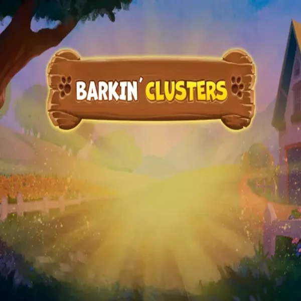 Barkin Clusters slot logo by Greentube at Roostino Casino