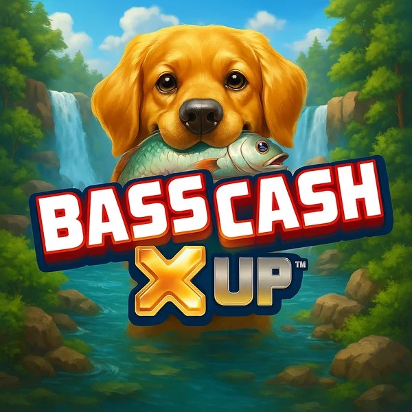 Try Bass Cash X UP slot by Alchemy Gaming on roostinocasinoo.com – logo image
