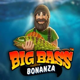Big Bass Bonanza online game logo by Pragmatic Play on roostinocasinoo.com