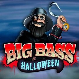 Big Bass Halloween logo by Pragmatic Play at Roostino CasinoBig Bass Halloween