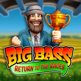 Big Bass Return to the Races by Pragmatic Play, showcased at roostinocasinoo.com – game logo