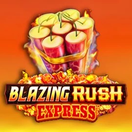 Blazing Rush Express slot visual from AreaVegas available on roostinocasinoo.com