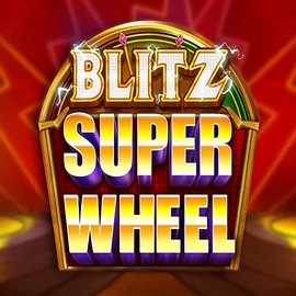 Blitz Super Wheel logo by Pragmatic Play Roostino Casino
