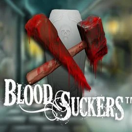 Logo of Blood Suckers from NetEnt at Roostino Casino