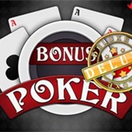 Bonus Poker Deluxe - 3 Hands slot logo by RTG (Reel Time Gaming) at Roostino Casino