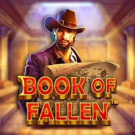 Book Of Fallen casino game by Pragmatic Play – featured logo at Roostino Casino