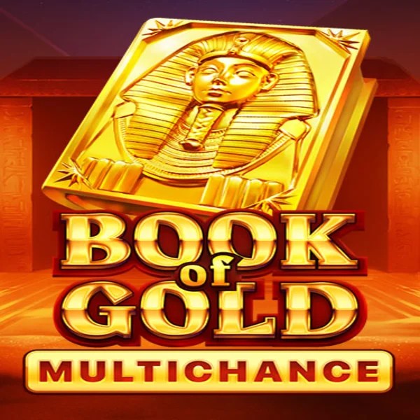 Book of Gold Multichance casino game by Playson – featured logo at Roostino Casino