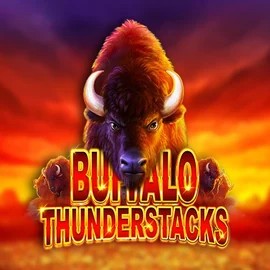 Buffalo Thunderstacks game by Amatic Industries – logo hosted on Roostino Casino