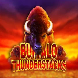 Buffalo Thunderstacks game by Amatic Industries – logo hosted on Roostino Casino