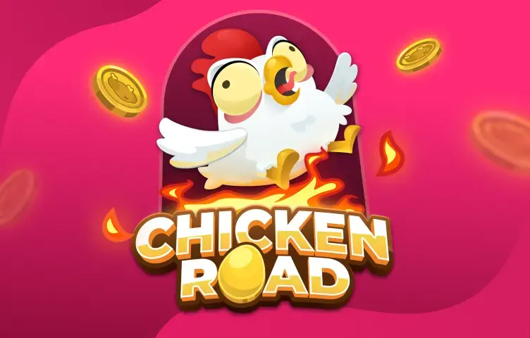 Chicken Road game by InOut – logo hosted on Roostino Casino