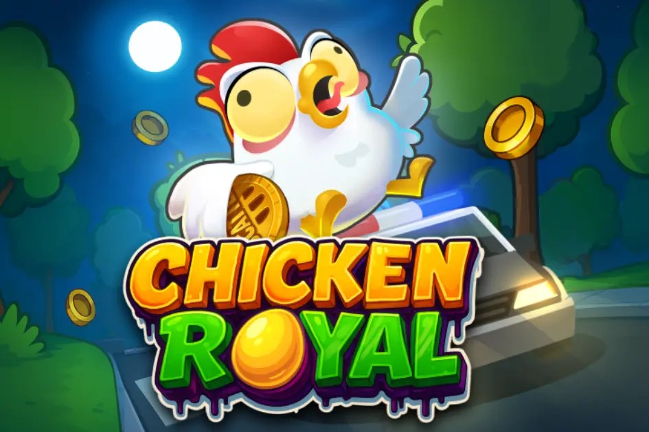 Chicken Royal by InOut, showcased at roostinocasinoo.com – game logo