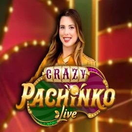 Crazy Pachinko game by Evolution – logo hosted on Roostino Casino