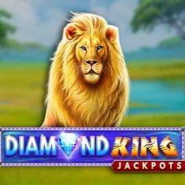 Play the Diamond King Jackpots slot by SpinPlay Games on Roostino Casino