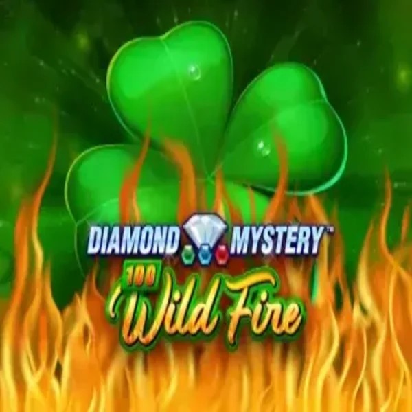 Diamond Mystery 100 Wild Fire game by Greentube – logo hosted on Roostino Casino