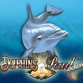 Dolphins Pearl Deluxe logo – Slots by Novomatic at Roostino Casino