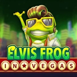 Elvis Frog In Vegas logo by BGAMING Roostino Casino