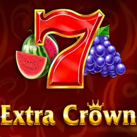 Extra Crown slot logo by Amusnet Interactive at Roostino Casino