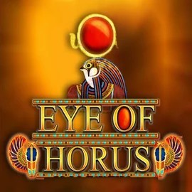 Slots logo of Eye of Horus from RTG (Reel Time Gaming) at Roostino Casino