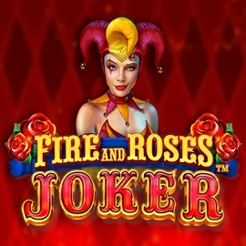 Fire and Roses Joker logo by Triple Edge Studios Roostino Casino