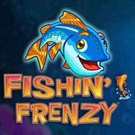 Official Slots logo: Fishin Frenzy by Blueprint Gaming at Roostino Casino