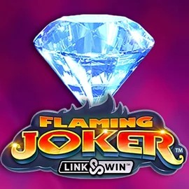 Flaming Joker Link and Win logo by Barstruck Roostino Casino