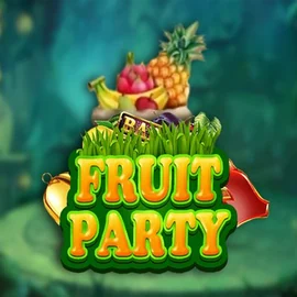 Fruit Party slot visual from Top Trend Gaming available on roostinocasinoo.com