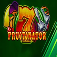 Slots logo of Fruitinator Jackpot King from Blueprint Gaming at Roostino Casino