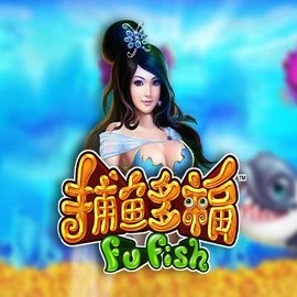 Fu Fish by Skywind Group, showcased at roostinocasinoo.com – game logo
