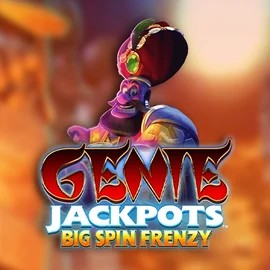 Try Genie Jackpots: Big Spin Frenzy slot by Blueprint Gaming on roostinocasinoo.com – logo image