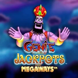 Genie Jackpots Megaways logo – Jackpots by Blueprint Gaming at Roostino Casino