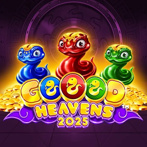 Goood Heavens by Rarestone Gaming, showcased at roostinocasinoo.com – game logo