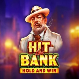 Hit The Bank Hold and Win logo by Playson Roostino Casino