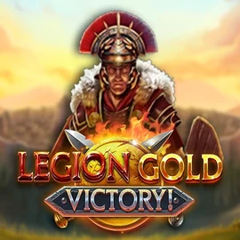 Official Slots logo: Legion Gold Victory! by Play'n GO at Roostino Casino