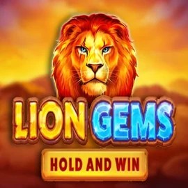 Lion Gems Hold and Win slot icon by Playson, available at Roostino Casino
