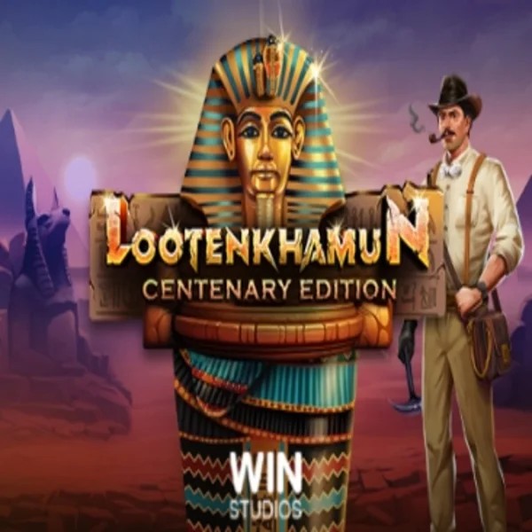 Loot'en Khamun the Dead Sea Scrolls logo – Slots by Win Studios at Roostino Casino