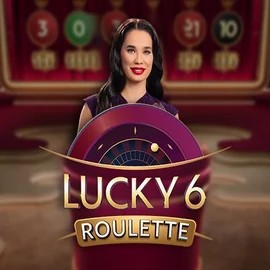 Lucky 6 Roulette casino game by Pragmatic Play – featured logo at Roostino Casino