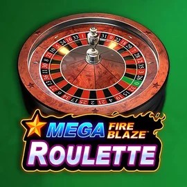Mega Fire Blaze Roulette logo by Playtech Roostino Casino