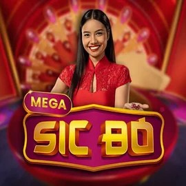 Mega Sic Bo logo by Pragmatic Play at Roostino Casino