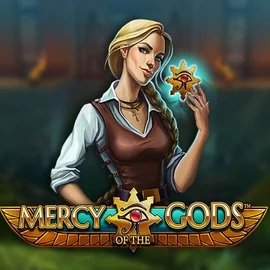 Slots logo of Mercy Of The Gods from NetEnt at Roostino Casino
