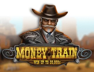 Money Train slot logo by Relax Gaming at Roostino Casino