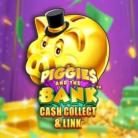 Piggies And The Bank Cash Collect & Link game by Origins – logo hosted on Roostino Casino
