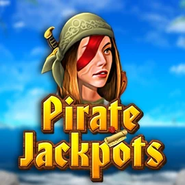 Pirate Jackpots logo – Jackpots by Belatra Games at Roostino Casino